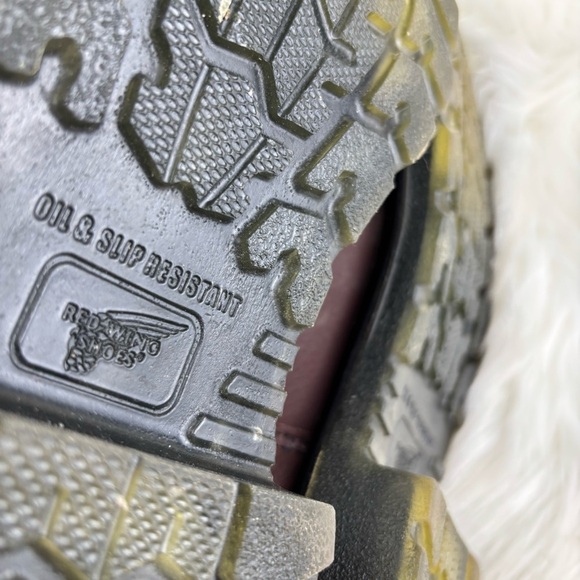 Red Wing Brown Leather Lace-Up Boots. size 11.5 M - Picture 10 of 14